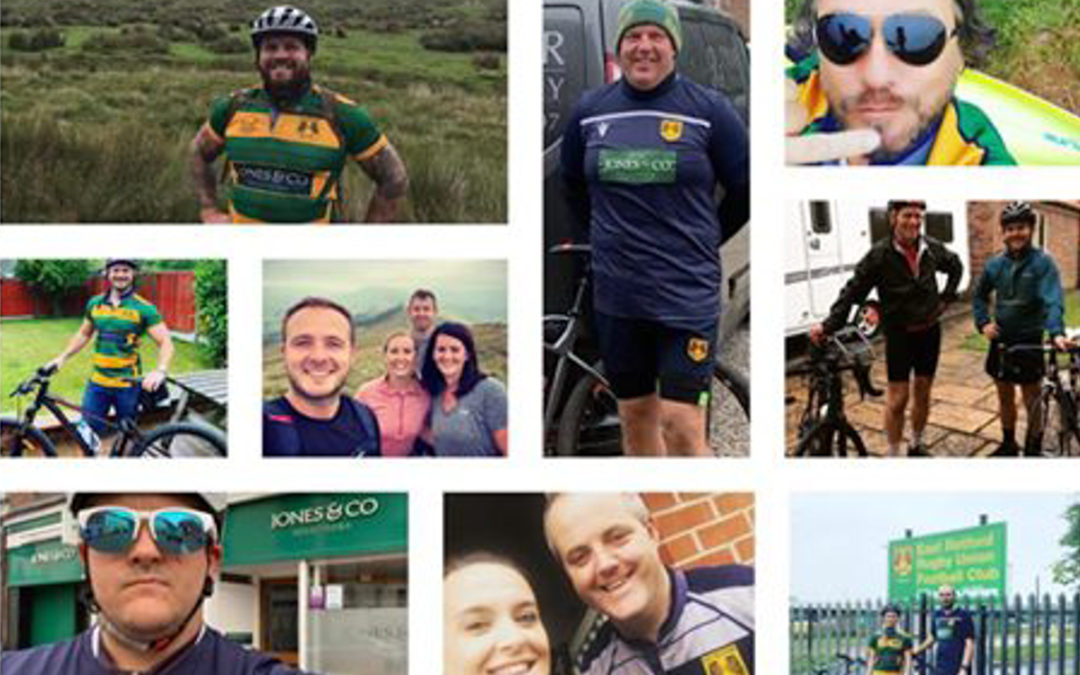 Rugby club’s virtual fundraising cycle ride
