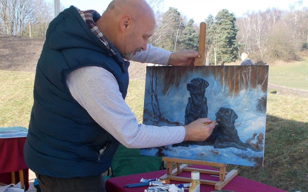 The Hub’s new resident artist