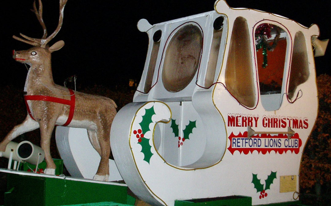 Retford Lions Santa Sleigh