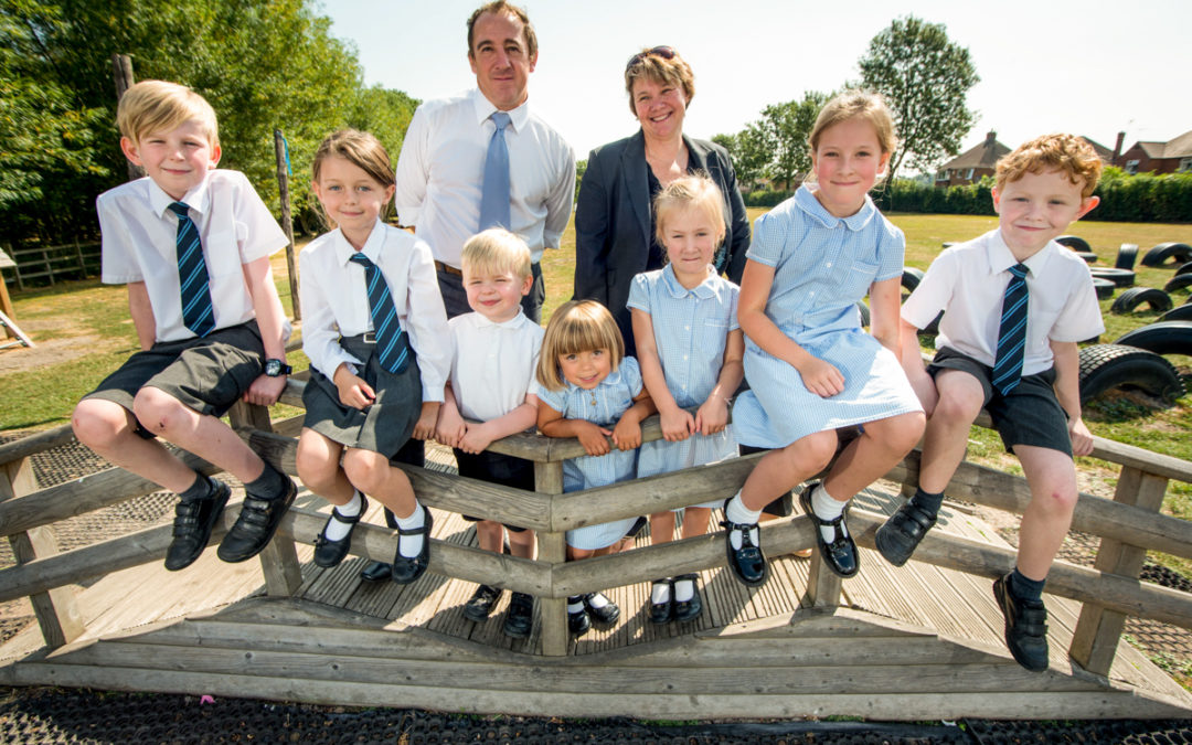 Bracken Lane Primary Academy receive donation from developer