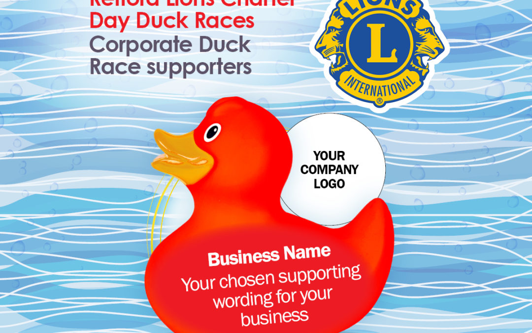 Get your Retford Lions Charter Day corporate ducks!