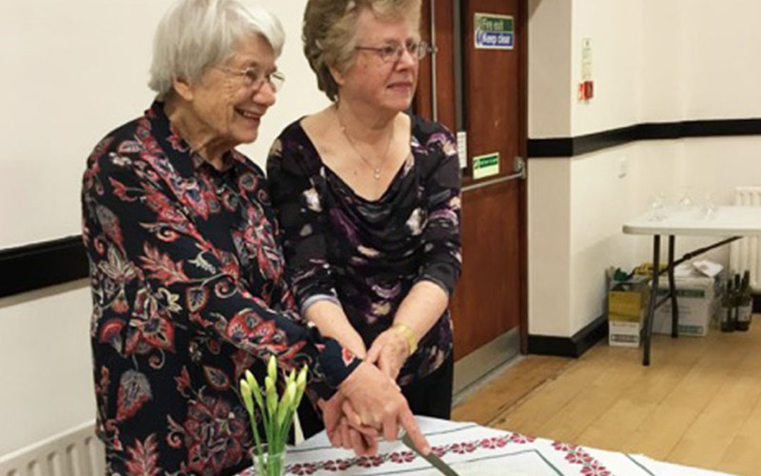 70th birthday celebrations at East Markham WI