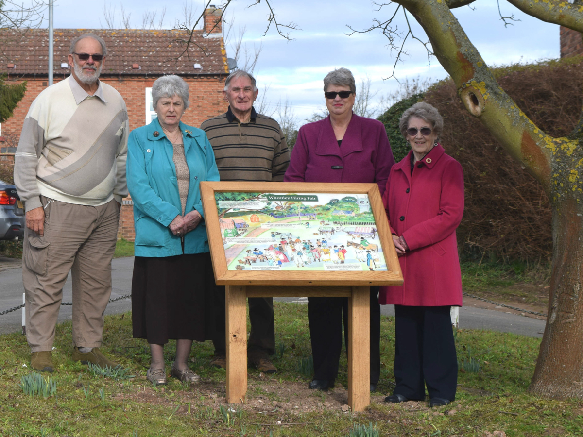 north and south wheatley local history group – April 2019