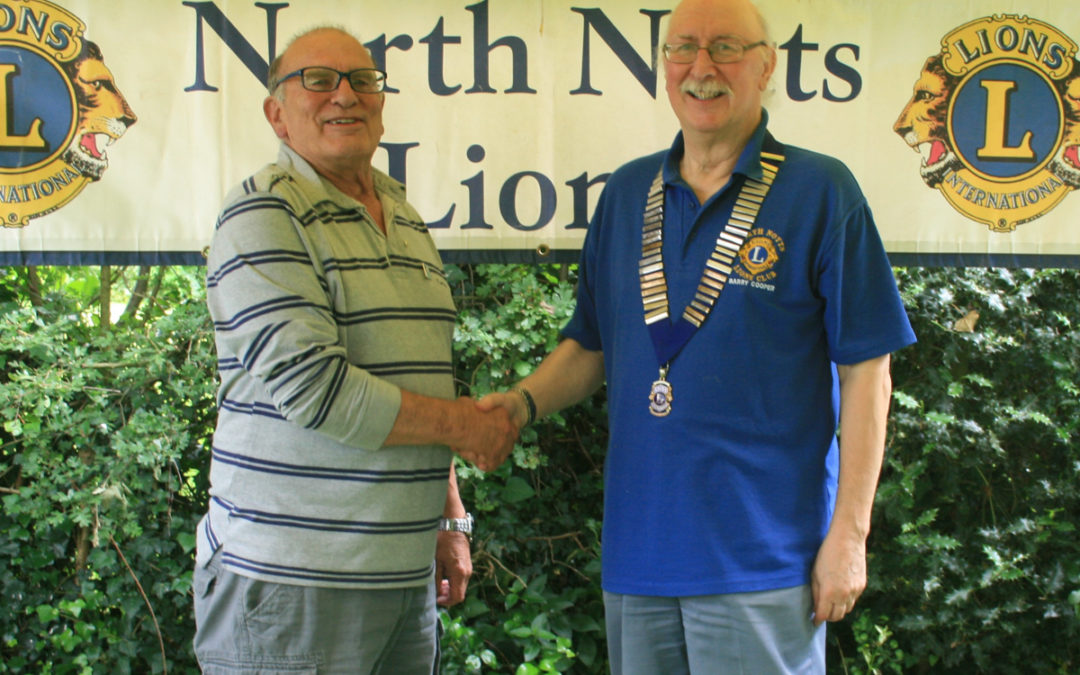North Notts Lions’ Presidents handover