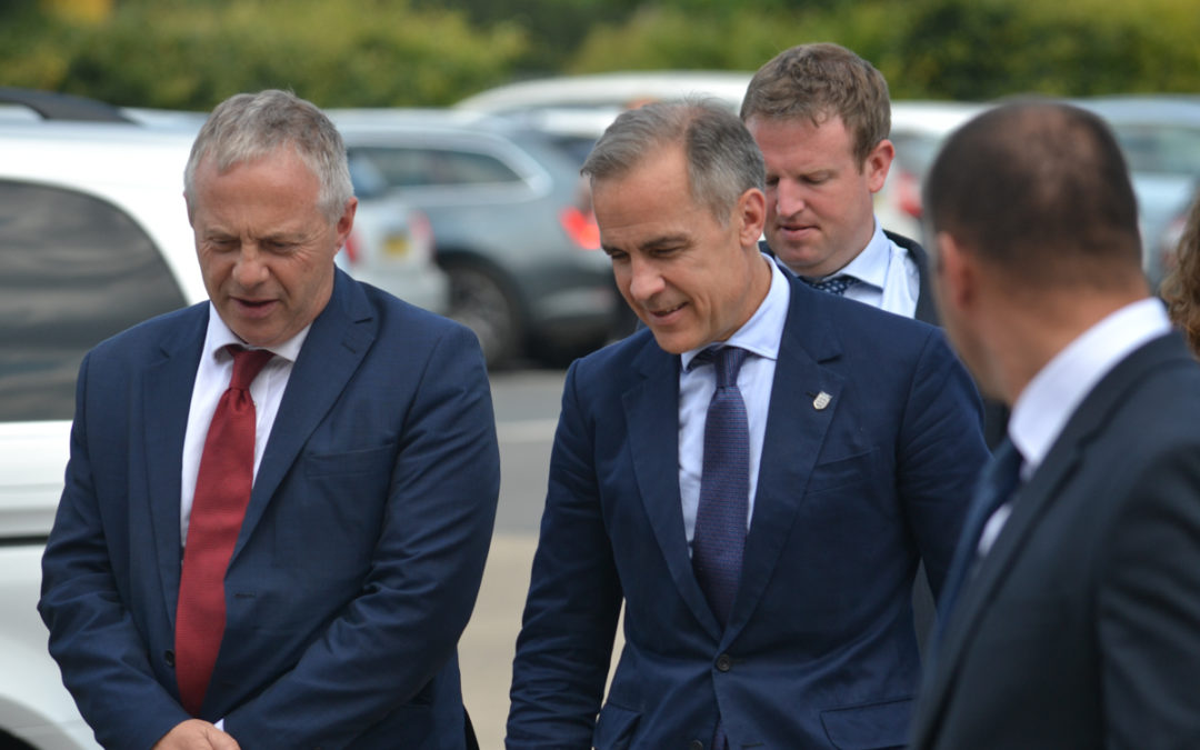 Bank of England Governor visits Retford Oaks Academy