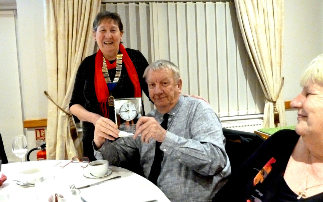 Retford Lions Club honour Charter Day veteran