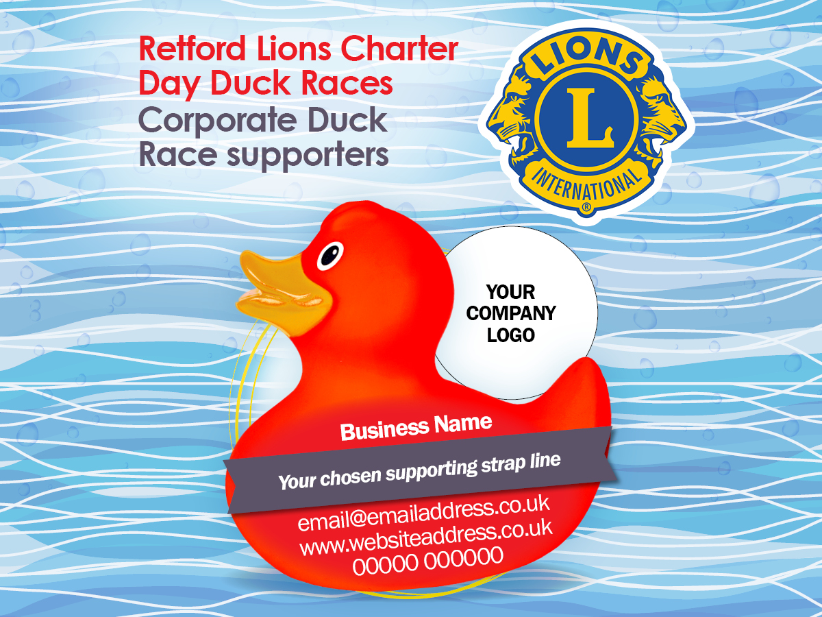 retfordlionsduckracecorporateduck – March 2019