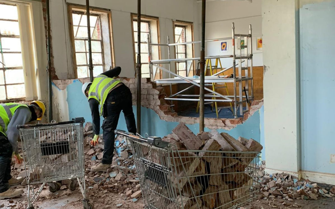 Work begins on project set to transform the Old Library Building & Museum