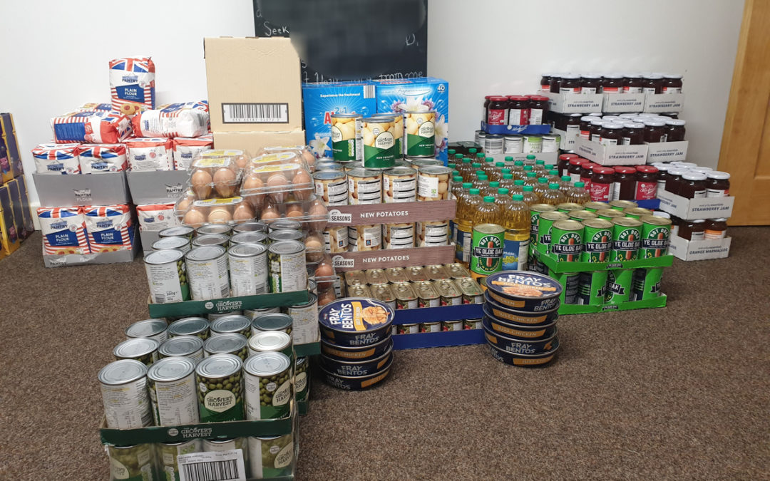 Business & community donations support Rotherham people with emergency food parcels