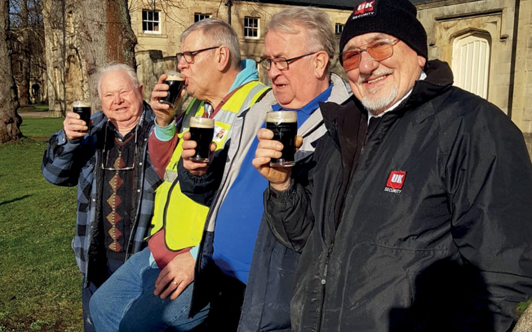 Men in Sheds charity beer
