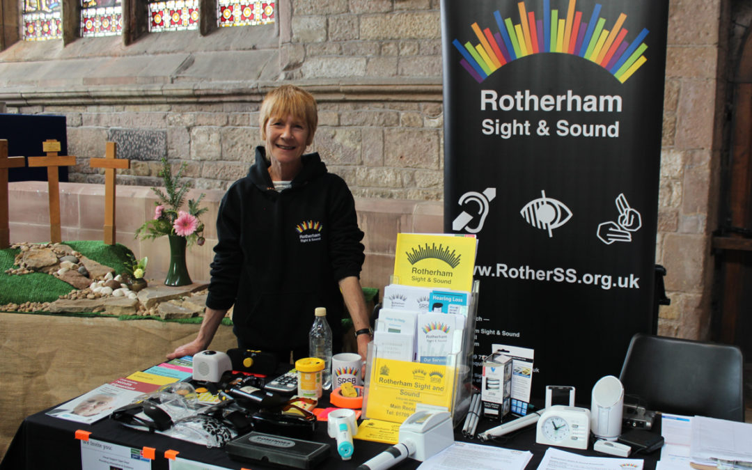Community groups came together at Rotherham Minster to explore acts of giving and peer support