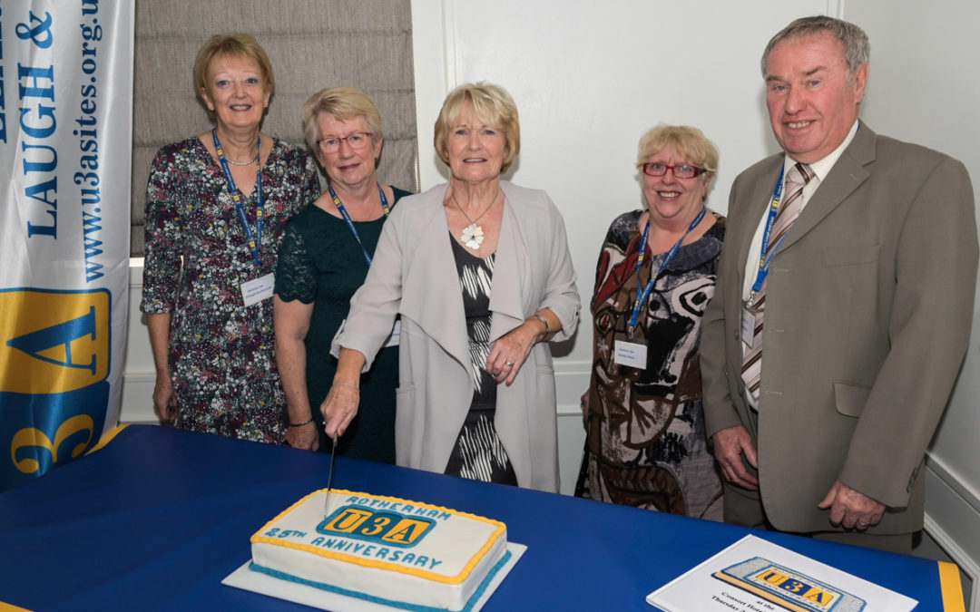 Milestone events for Rotherham U3A