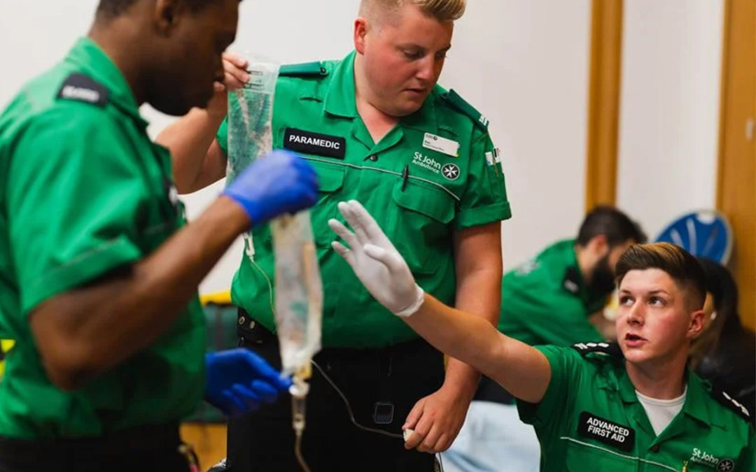 St John’s Ambulance fundraising challenge