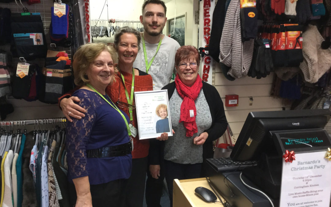 Perfect day for Barnardo’s volunteers