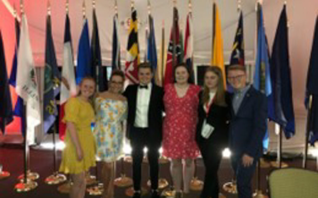 Young person representing the United Kingdom on International D.A.R.E. Board