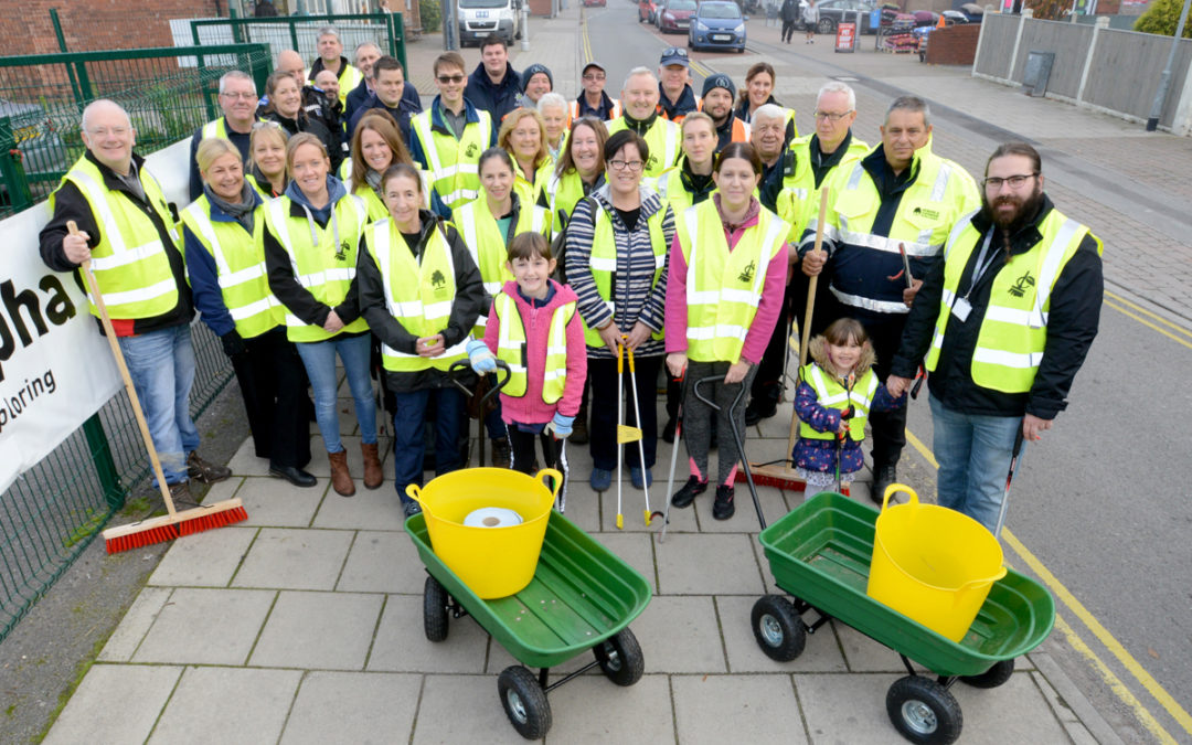 ‘Amazing’ day of action in Ollerton