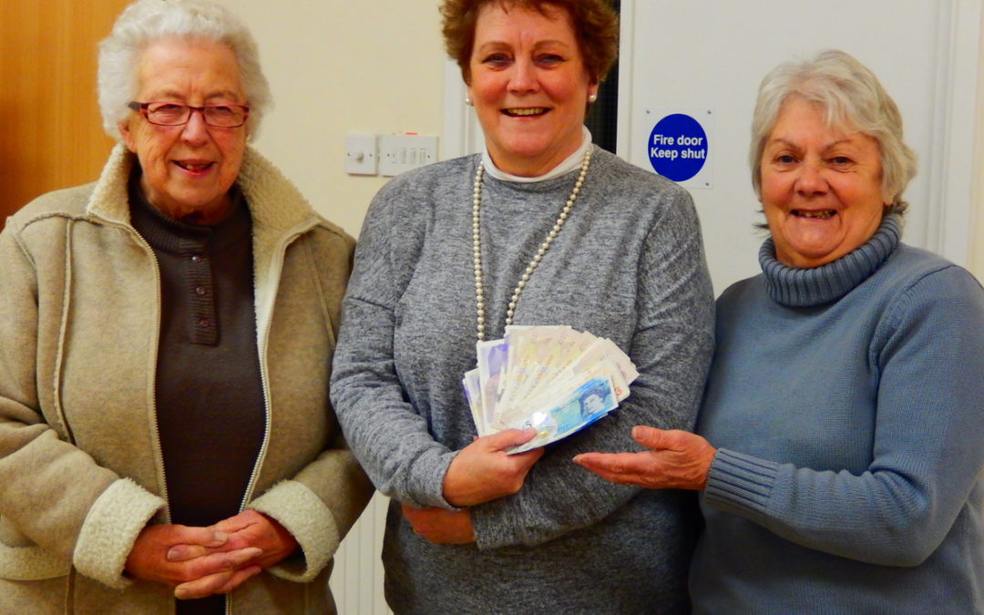Walker donates funds to Parish Church