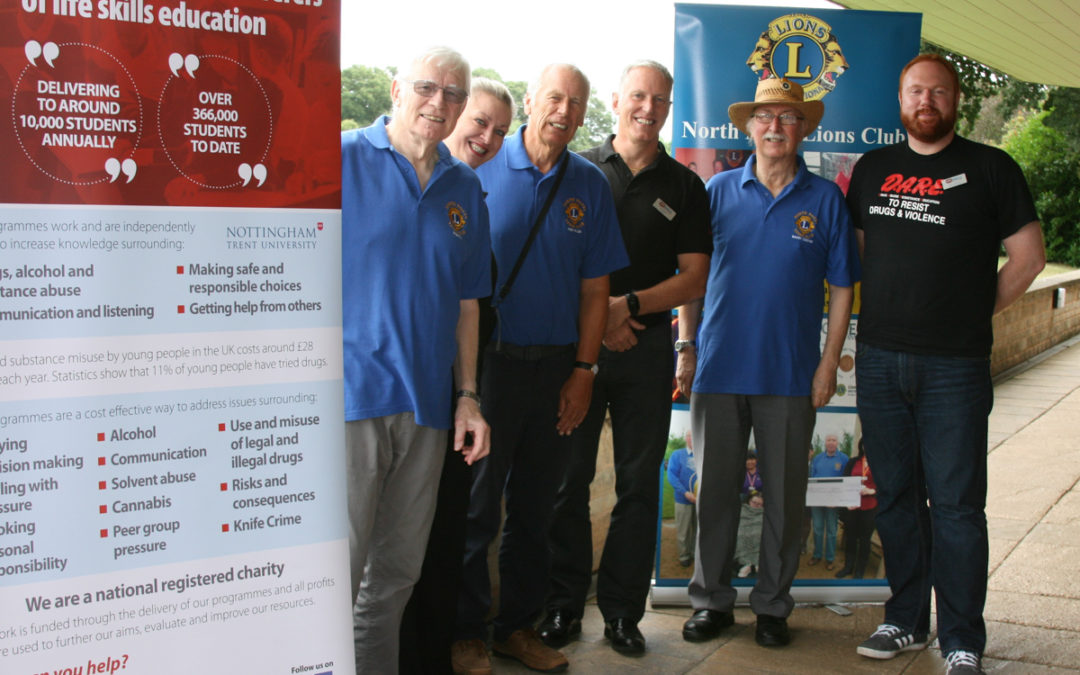 North Notts Lions golf for D.A.R.E.