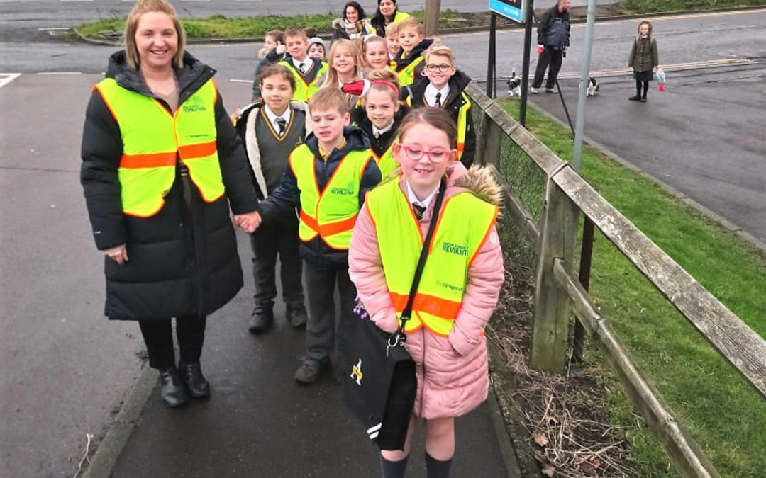 Rotherham school launches recruitment drive after walking bus is a runaway success