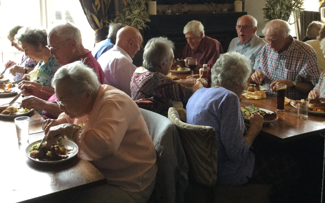 Lynd’s Close dining out at The Dukeries Lodge