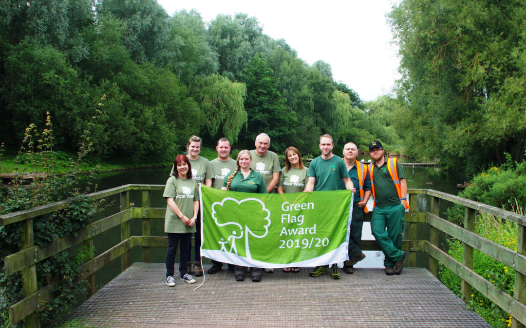 Newark and Sherwood’s parks fly the flag