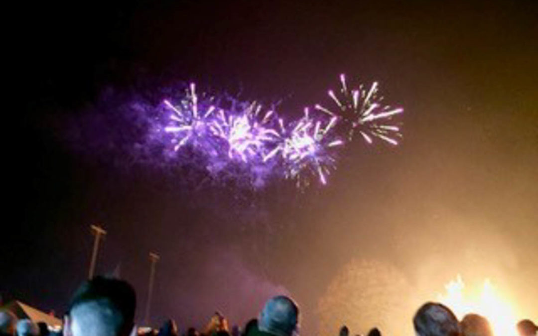 Rotary Club fireworks and bonfire display a roaring success