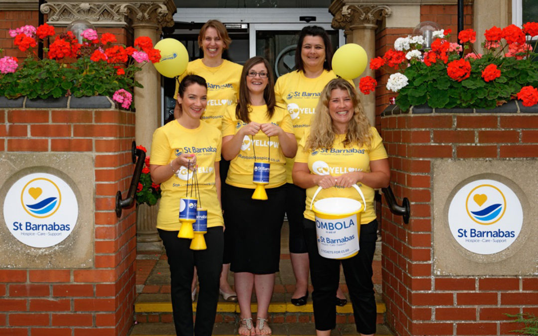 Go yellow for St Barnabas Hospice!