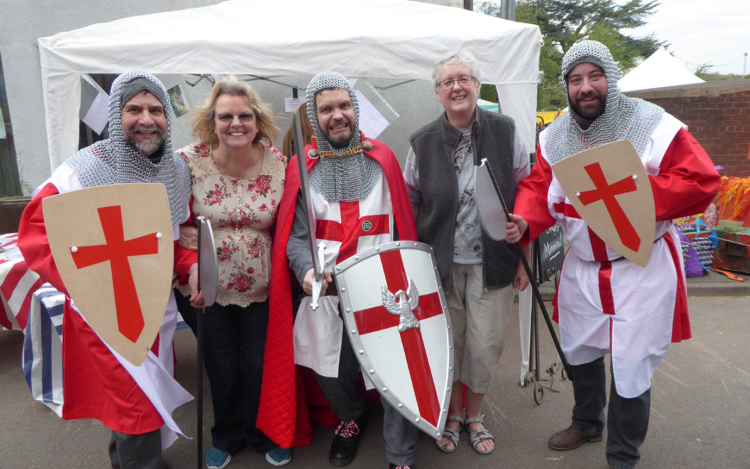 St George rides into Ollerton