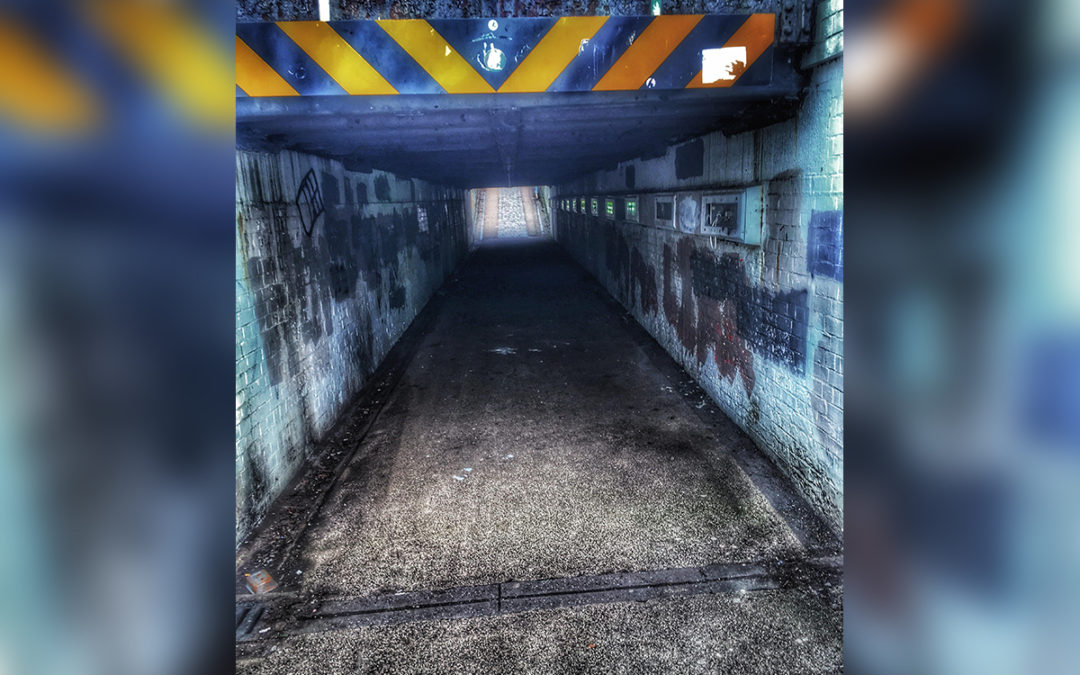 Walking under Trains