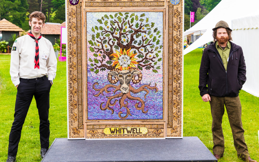 Inspiring reception for Whitwell Well Dressing