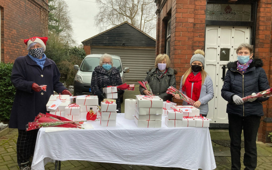 Winthrop Cupids surprise Memory Café friends