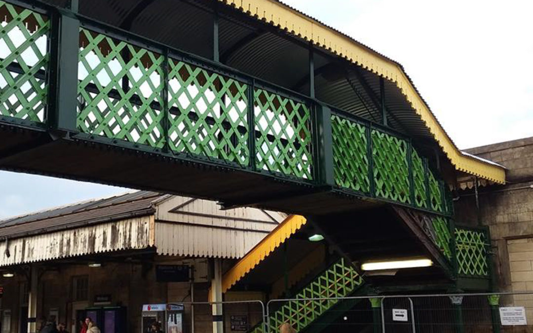 Worksop Railway Station returns to original Great Central Railways colours