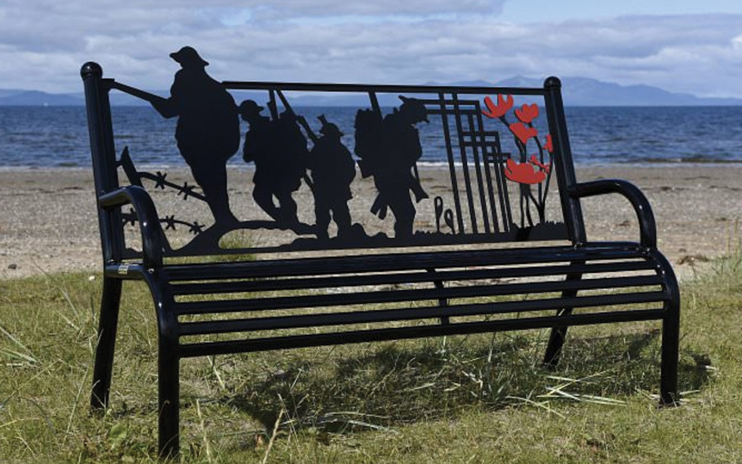 WWI centenary bench fundraising