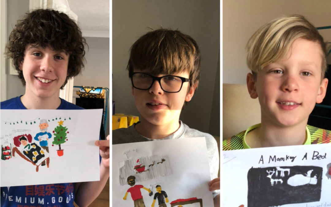 Families collaborate on Christmas adventure book
