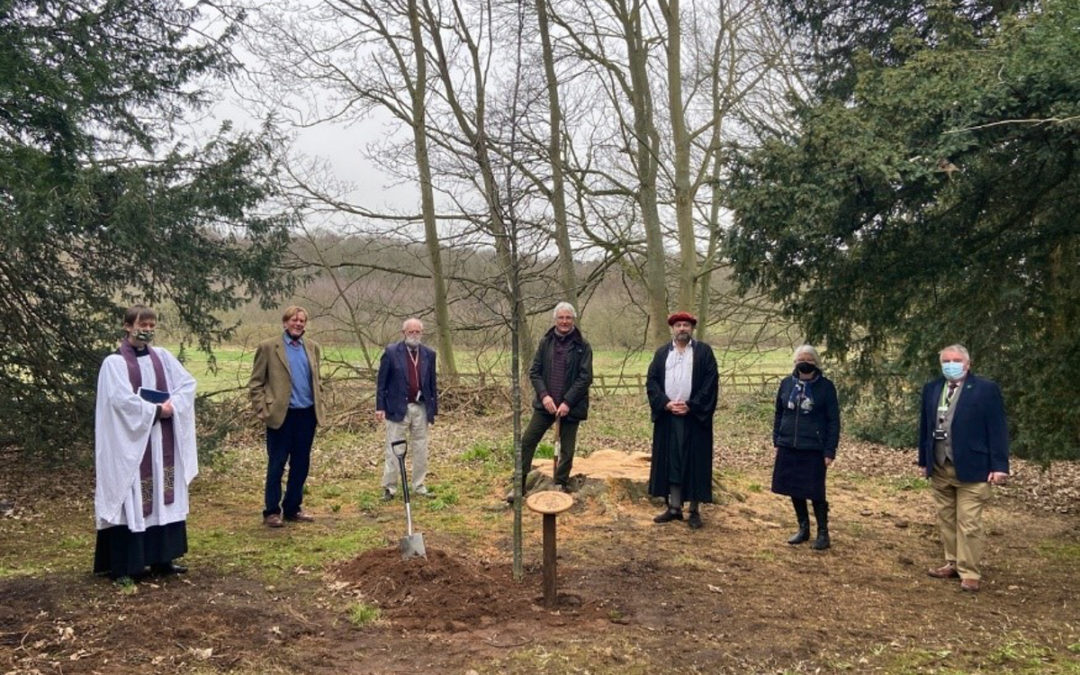 Sherwood Oak planted to commemorate Nottinghamshire’s Pilgrims