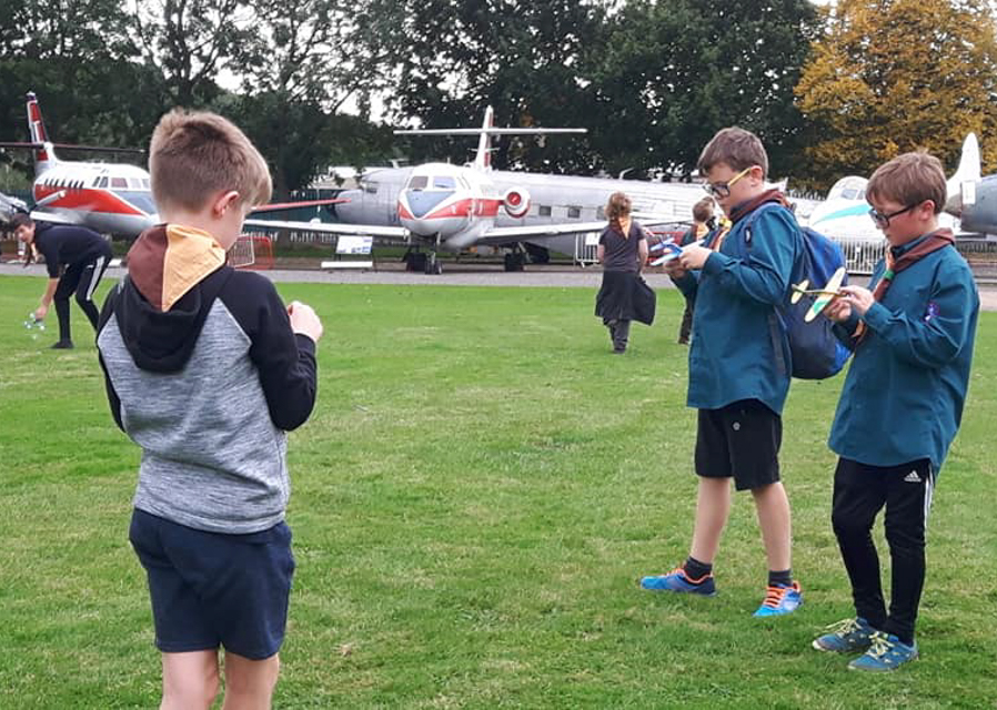Autumn activities with 7th Retford Scout Group and Cannon Choughs ESU