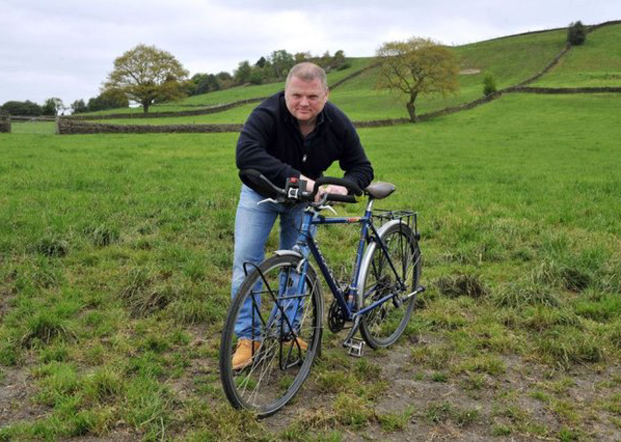 Intrepid cyclist to give illustrated talk