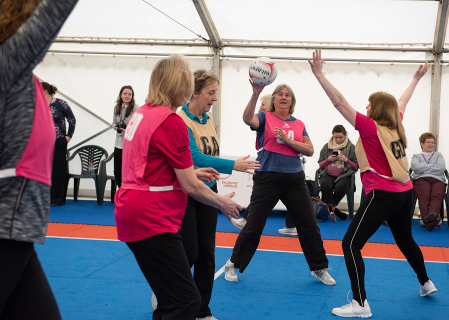 Walking netball offers fitness, friendship and fun