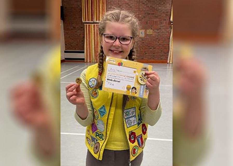 This Girl has determination!