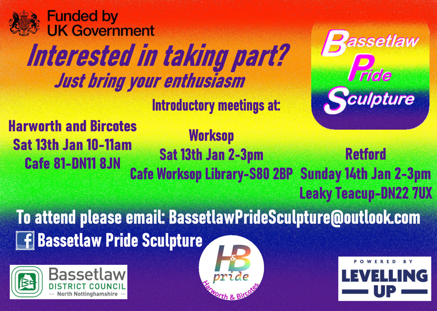 Bassetlaw Pride Sculpture