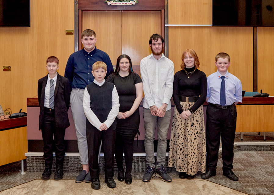 Recognising young volunteers