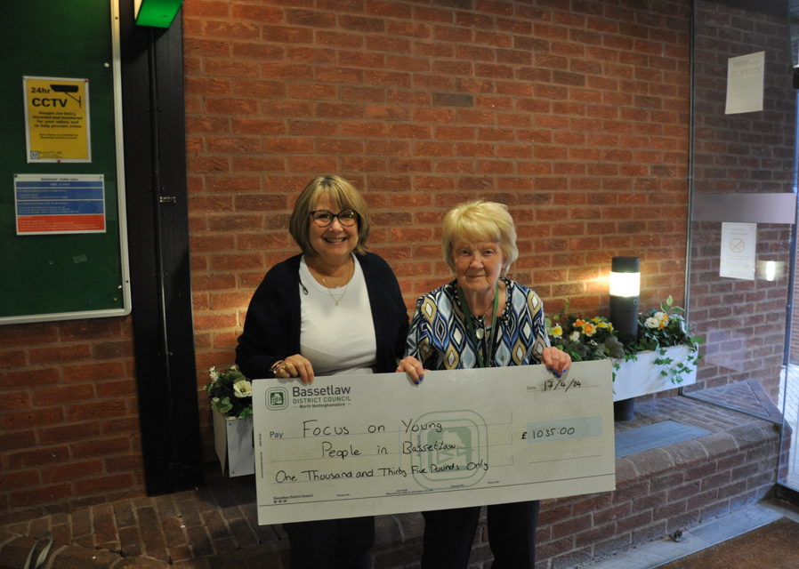 Councillor’s birthday gift to local charity