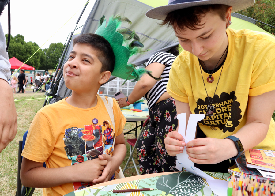 Local children given chance to shine in Rotherham’s summer line-up