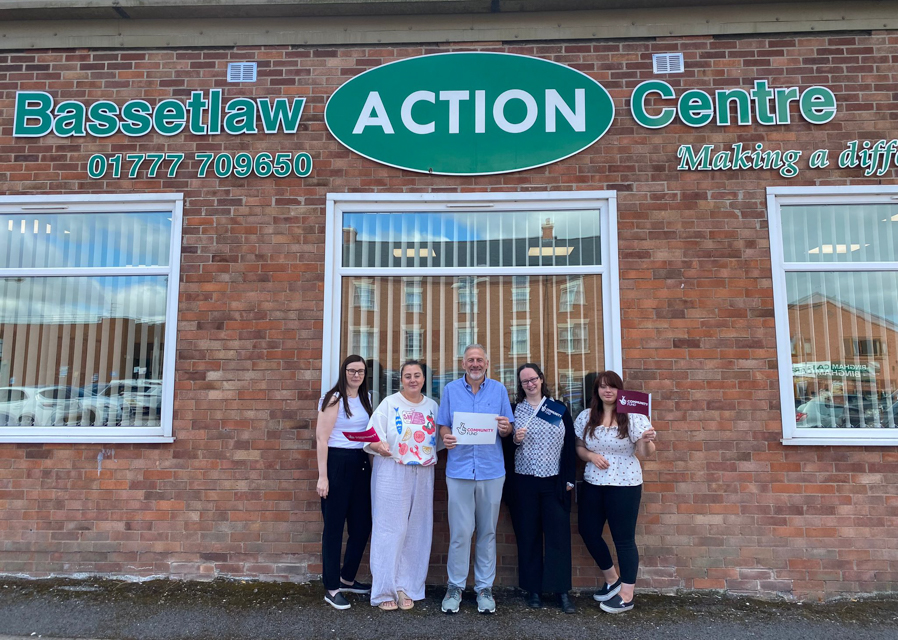 Bassetlaw Action Centre celebrates £450,000 National Lottery funding