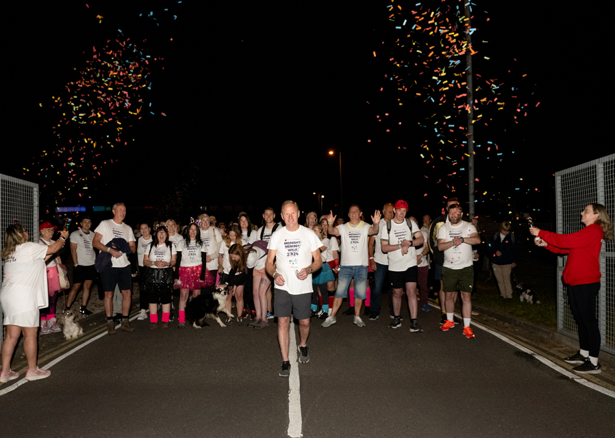 Rotherham Hospice Glow Walk
