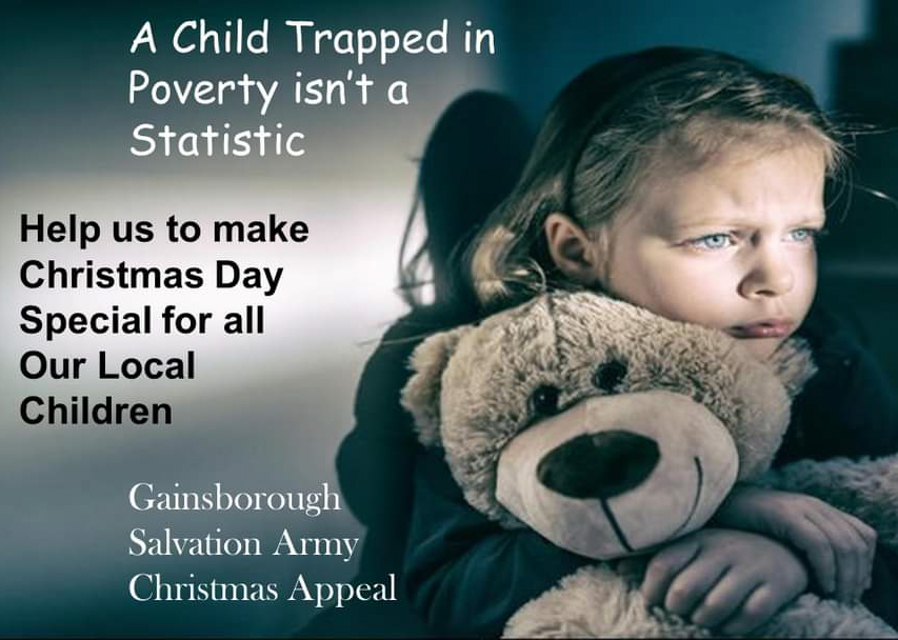 Gainsborough Salvation Army Christmas Appeal