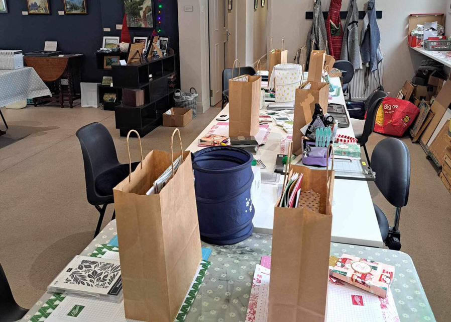 Cath Ray Gallery: Charity auction and family crafts