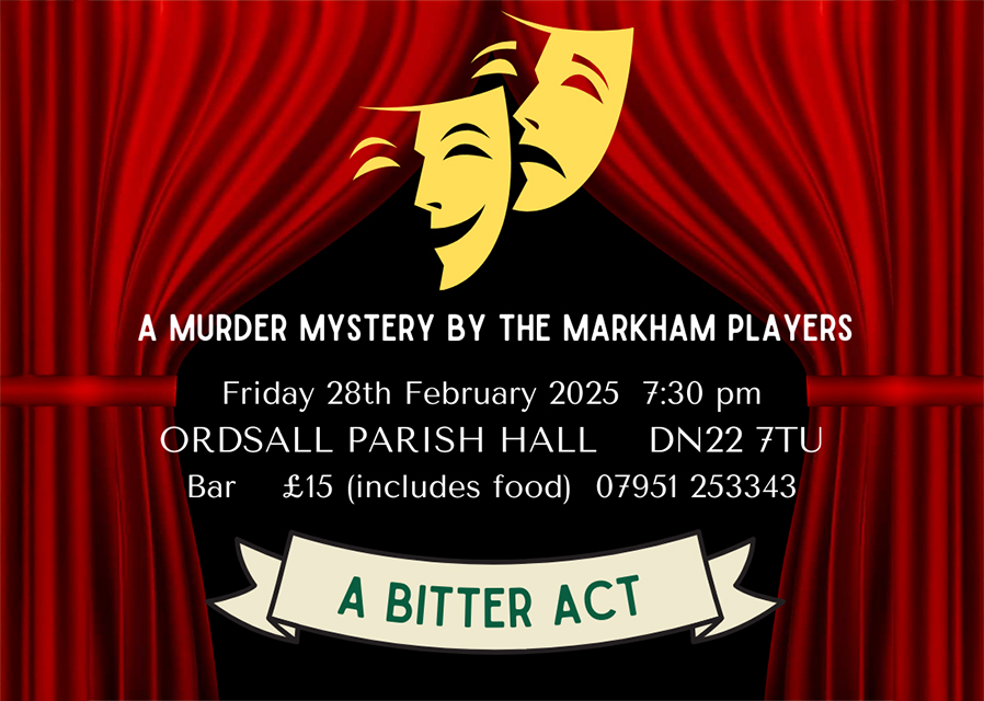 A murder mystery for a dark February evening!