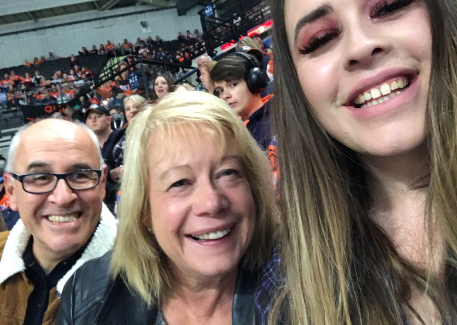 Brave Beth takes the plunge for Dementia Appeal in honour of her Dad