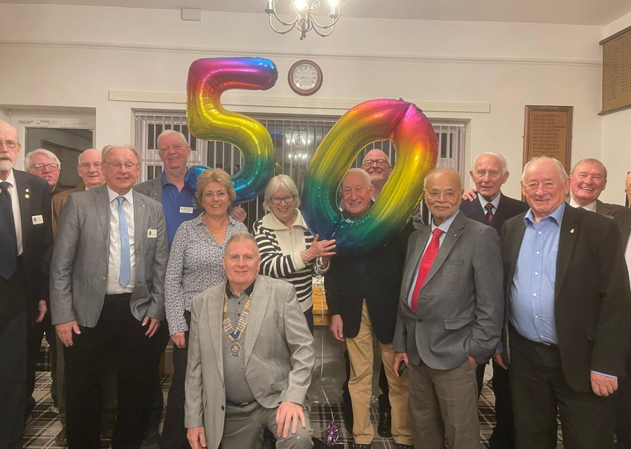 Rotherham Sitwell Rotary Club – Celebrating £50,000 donation of food to Rotherham Foodbanks